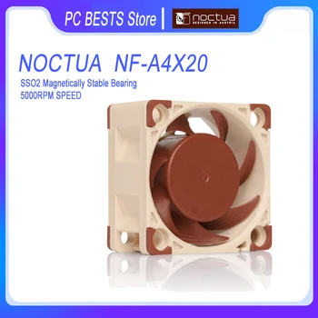 Noctua NF-A4x20 40 мм Вентилятор процессорного кулера 12v 5v PWM/FLX Вентилятор охлаждения радиатора шасси Замена вентиляторов