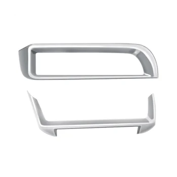 Автомобиль серебристого цвета, автомобильная консоль, рамка розетки кондиционера, накладка для Prius 60 серии 2020-2023 гг.