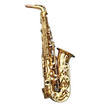 Альт-саксофон Japan 275 Eb Новое поступление, Музыкальный инструмент с золотым лаком, Ми-бемоль Саксофон с аксессуарами в футляре